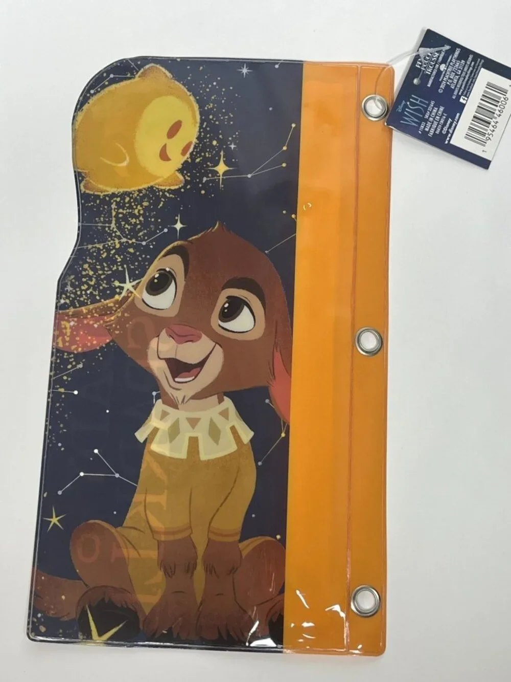 Disney Wish Asha Pencil Pouch Binder Case NWT
